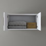 Hanah Home Armario de Pared Blanco